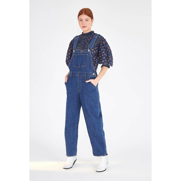 Levi's Pants & Jumpsuits Levis Baggy Overalls In Blue Poshmark